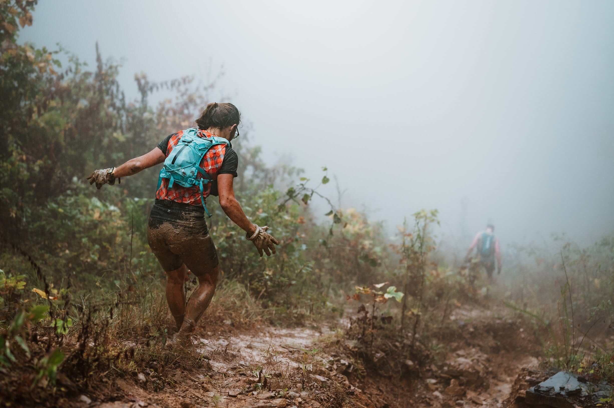 Orange Mud athlete trail running
