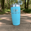 Orange Mud 20oz Insulated Steel Bottle lid and opening closeup