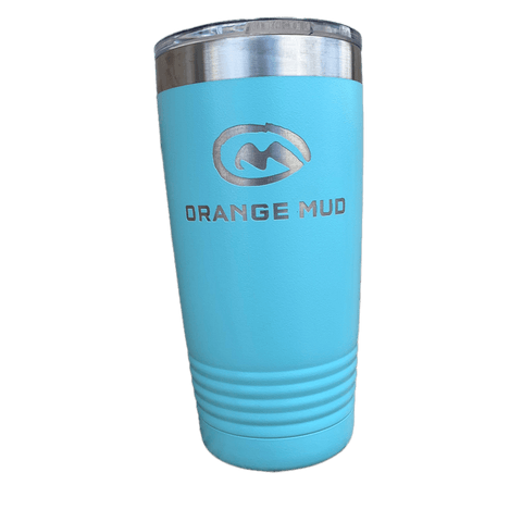 Orange Mud 20oz Insulated Steel Bottle color and finish detail