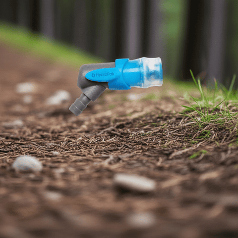 Blaster Bite Valve on a trail