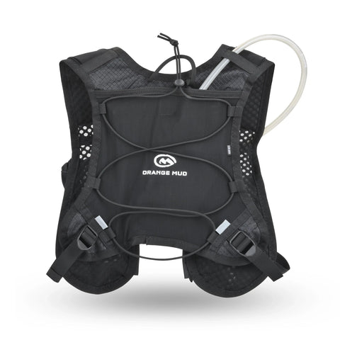 Orange Mud, LLC Packs Black Gear Vest, Version V4.0: Ideal for running, biking, triathlon